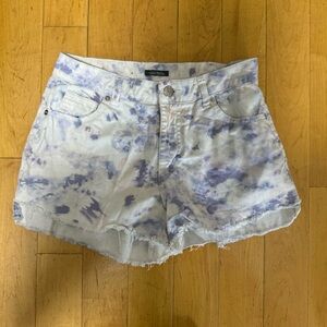 Wild fable purple, pink, and white multicolor/tie dye shorts!